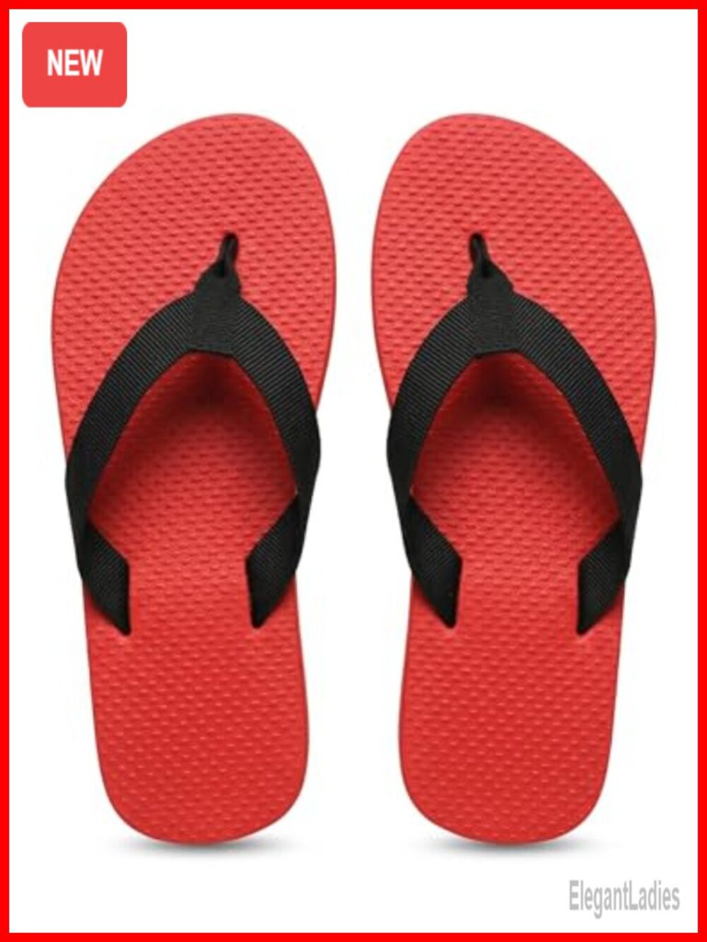 Rubber Flip Flops Sandals Memory Foam Footbed Non-Slip Ergonomic Slippers